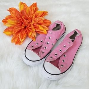 Girls Converse All Star (No Laces)